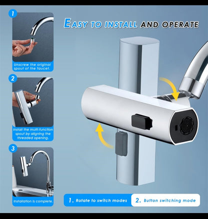 Waterfall Faucet Extension