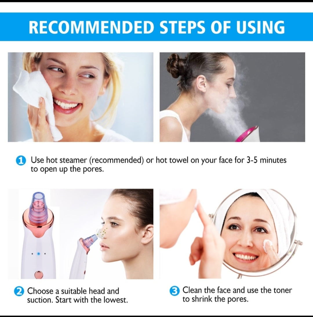 Smart Blackhead Suction Cleaner