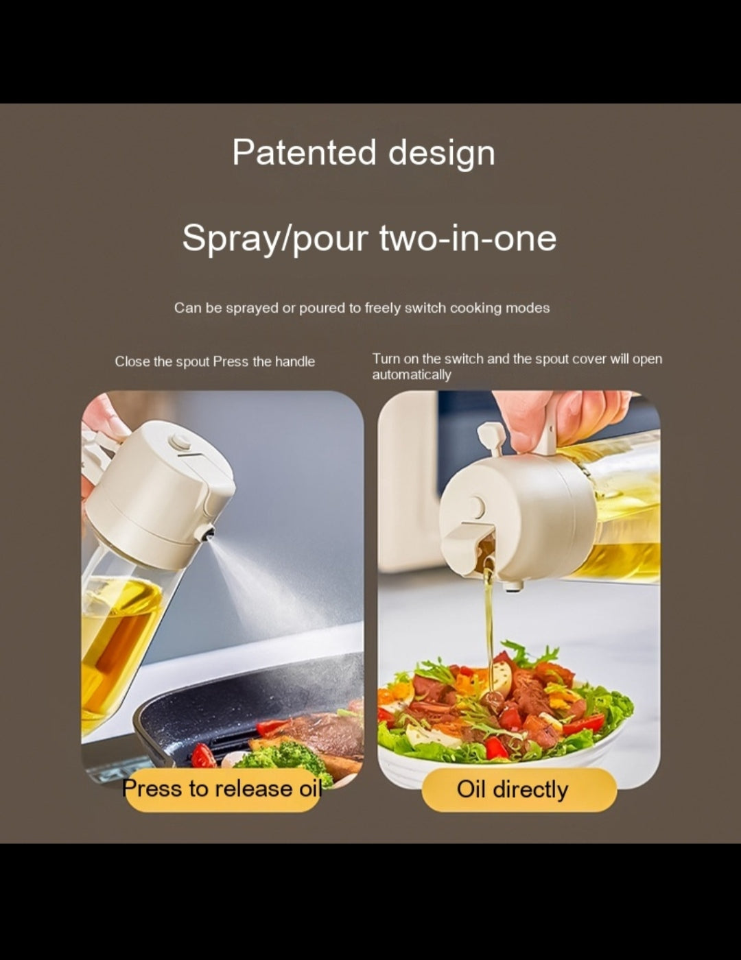 2 IN 1 Oil Spray
